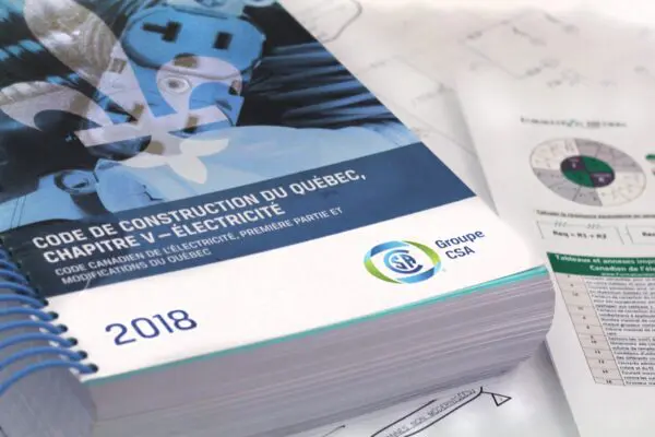 Révision des principaux changements au chapitre V (2018), électricité du code de la construction du Québec
